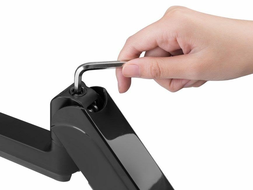 Equip 650134 skrmbeslag og -stativer Skrivebord Sort #5