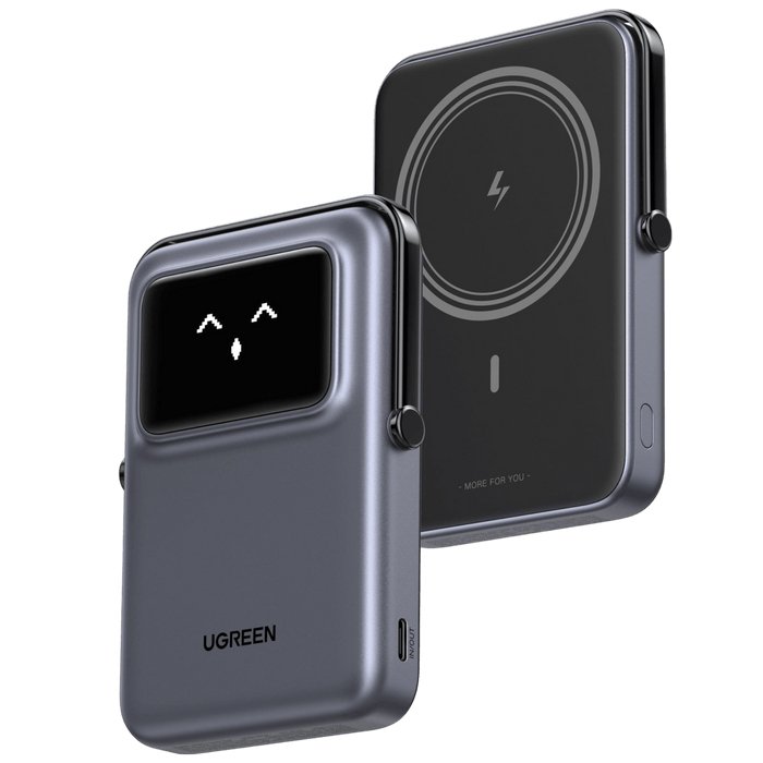 Ugreen UNO 10000 mAh Tr�dl�s opladning Sort #1