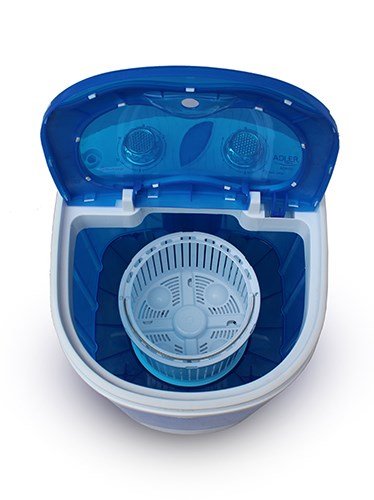 Adler AD 8051 vaskemaskine Top-indlsning 3 kg Bl, Hvid #37