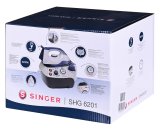 SINGER SHG6201 Dampstrygning station 850 W 1,2 L Rustfri strygesl Sort, Bl, Gr #11