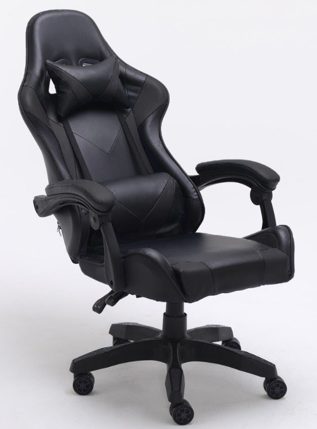 Topeshop FOTEL REMUS CZER Computermbel og kontorstol Polstret sde Polstret rygln #2