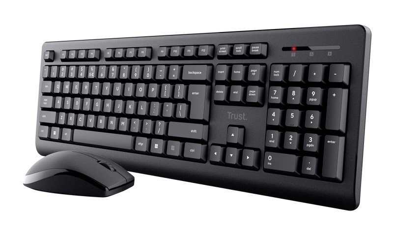 Trust Primo tastatur Mus inkluderet Universel RF trdlst QWERTY US engelsk Sort #1