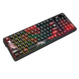 REDRAGON ARTEMIS K719 PRO Anime Keyboard tastatur Spil USB + Bluetooth QWERTY US engelsk Sort, R�d, Gr� #2