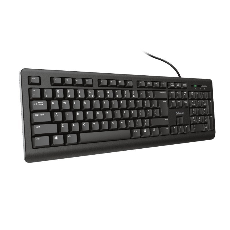 Trust Primo tastatur USB QWERTY US engelsk Sort #6