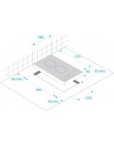 Beko HDCC 32200 X kogeplade Sort Indbygget Keramisk 2 zone(s) #2