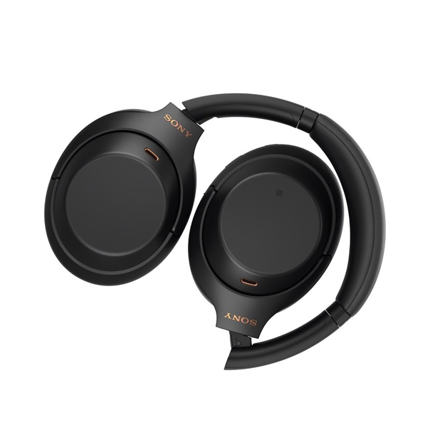 Sony WH-1000XM4 Hovedtelefoner Trdls Headset Opkald/musik USB Type-C Bluetooth Sort #4