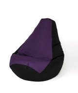 Puf GO GIFT Sort Lilla 140 x 100 cm Pre #1