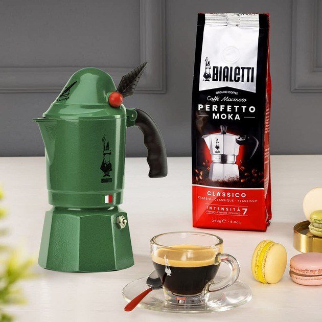 Bialetti Moka Break Alpina Moka gryde Grn #3