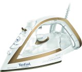 Tefal Puregliss FV8042 Tr & dampstrygejern Durilium AirGlide Autoclean soleplate 3000 W Bronze, Hvid #1