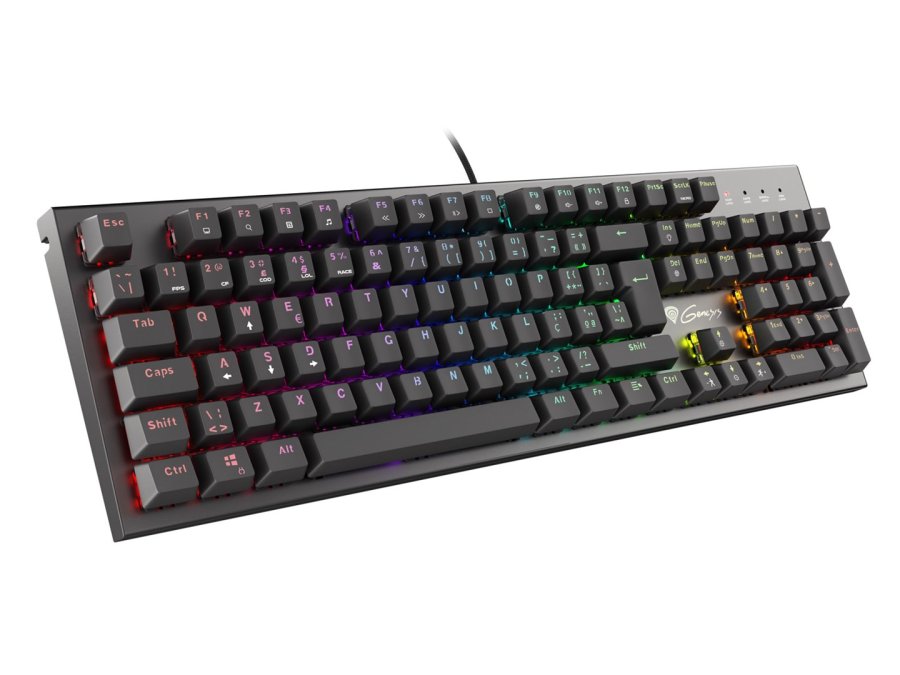 GENESIS THOR 300 tastatur Spil USB QWERTY Portugisisk Sort #1