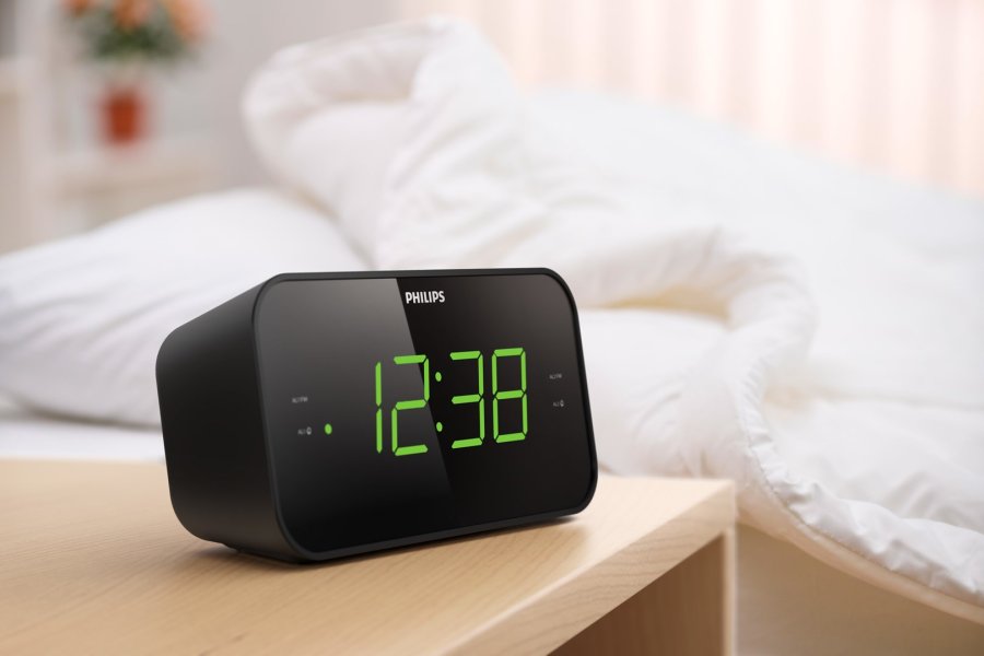Philips TAR3306/12 vkkeur Digital alarmur Sort #4