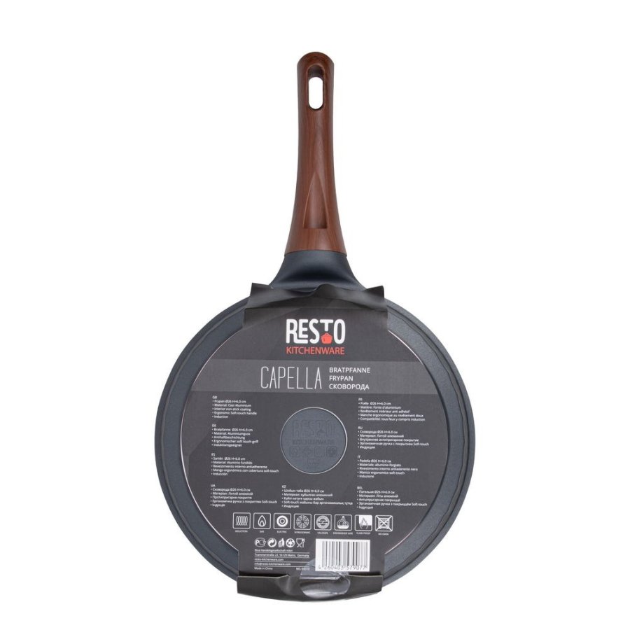Resto Kitchenware Capella Gryde til alle forml Rund #22