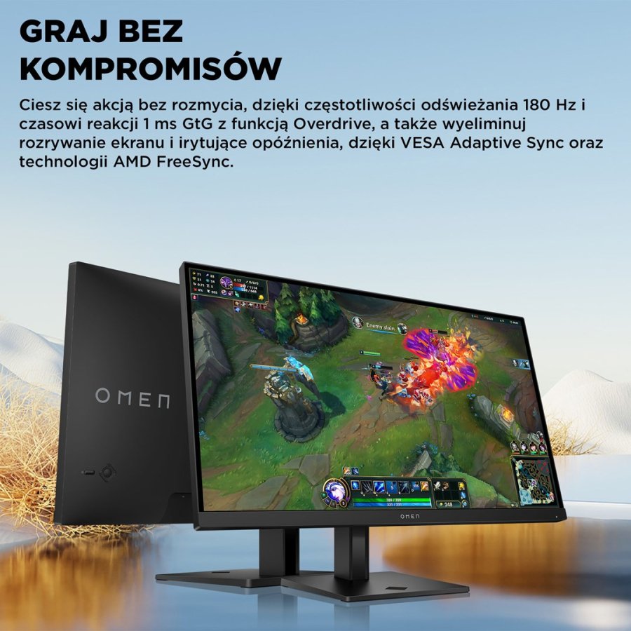 HP OMEN Gaming-skrm med en skrmdiagonale p 27 QHD 180 Hz  27q G2 #15