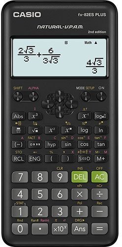 Casio FX-82ES PLUS-2 regnemaskine Lomme Videnskabelig Sort #2