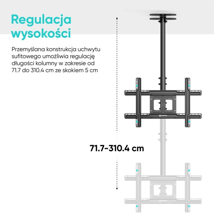 ONKRON N2L-B tv-beslag 2,03 m (80