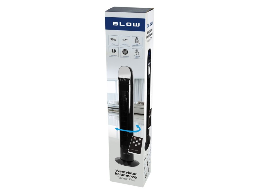 Sjleblser 90W LCD + fjernbetjening #4