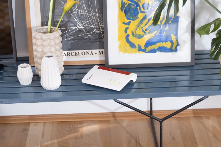 FRITZ!Box 7510 trdls router Gigabit Ethernet Enkelt band (2,4 GHz) Hvid #4