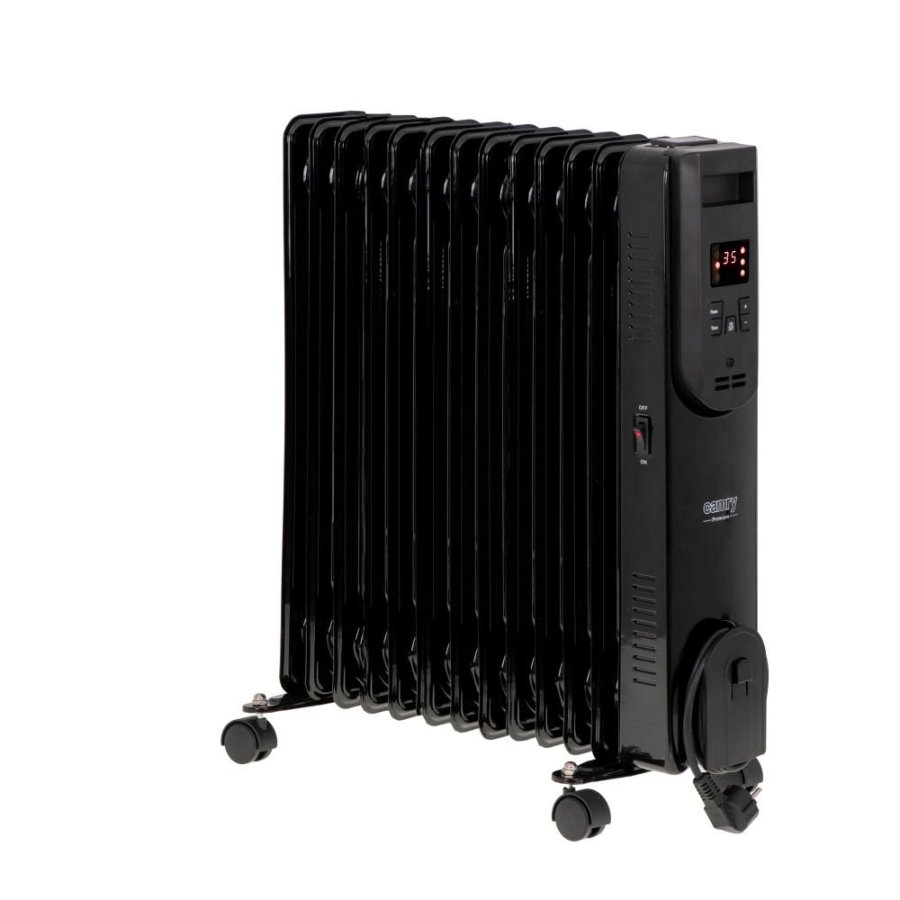 Elektrisk olievarmer med fjernbetjening CAMRY CR 7814 13 finner, 2500 W sort #5