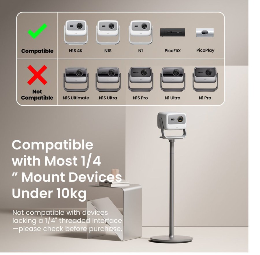 JmGO Floor Stand monteringsbeslag til projektor Gulv Gr� #2