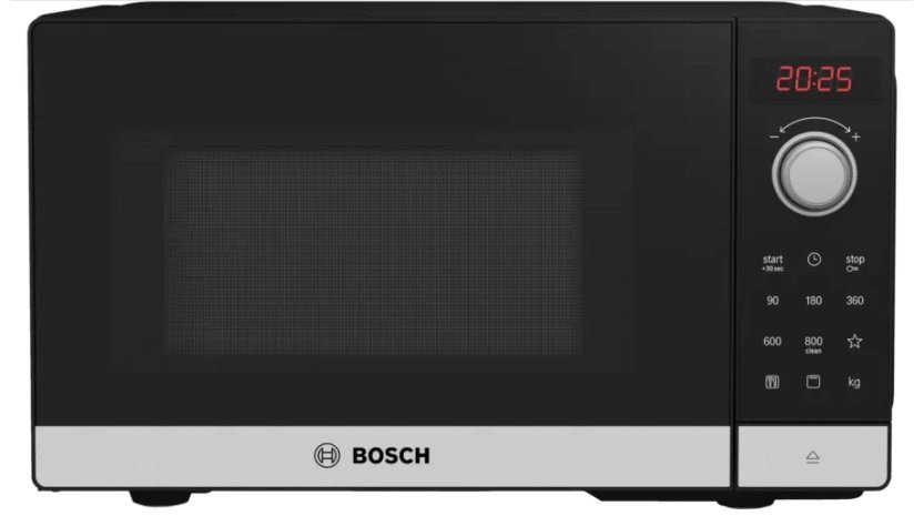 Mikroblgeovnen BOSCH FEL023MS2 Sort/Slvfarvet 800 W 20 L #1