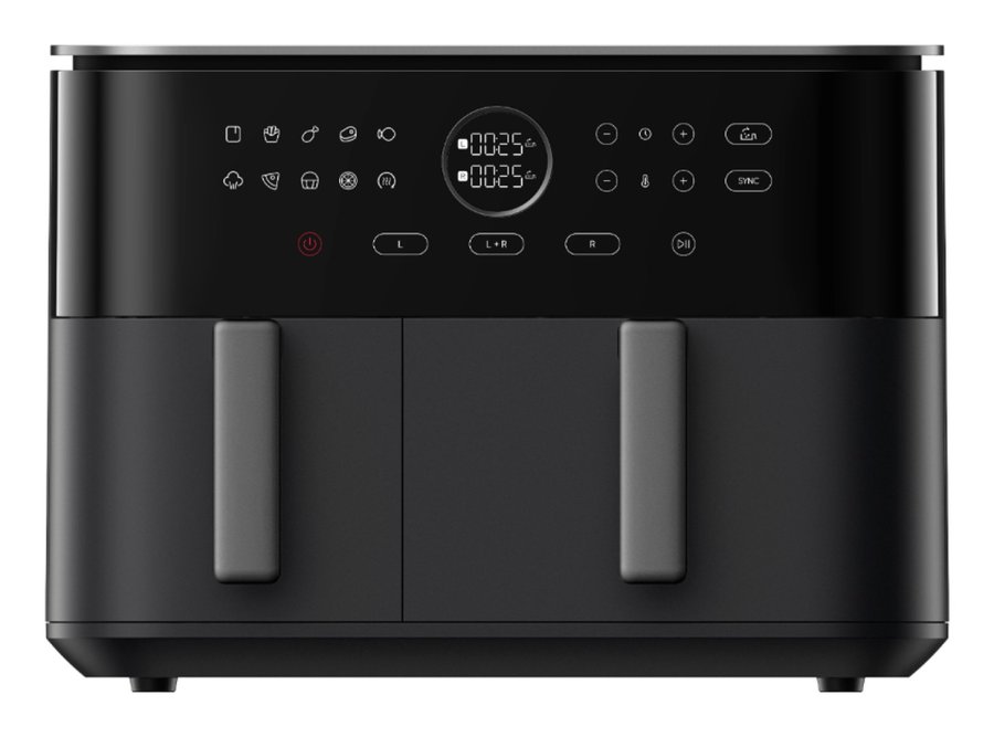 Xiaomi MAF-D1001 Dobbelt 10 L Enkeltst�ende 2700 W Varmluftsteger Sort #1