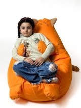 Puf GO GIFT Orange Oxford Kat 130 x 90 cm #5