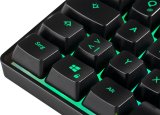 Deltaco Gaming DK240, Mini RGB Membran 60 % tastatur, halvgennemsigtigt etui, sort #5