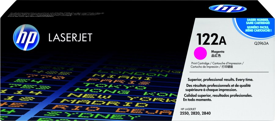 HP 122A Magenta Original LaserJet Toner Cartridge tonerpatron 1 stk #1