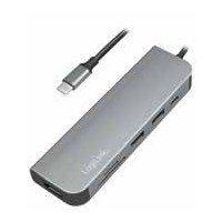 LogiLink UA0343 dockingstation USB 3.2 Gen 1 (3.1 Gen 1) Type-C Aluminium #1
