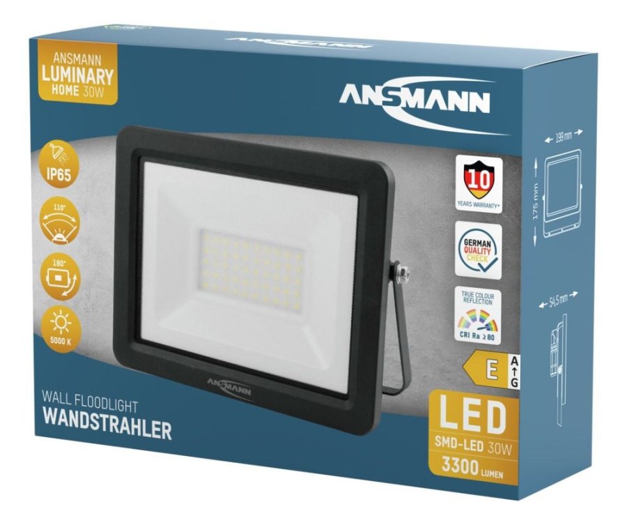 Ansmann WFL30W Sort LED 30 W #7