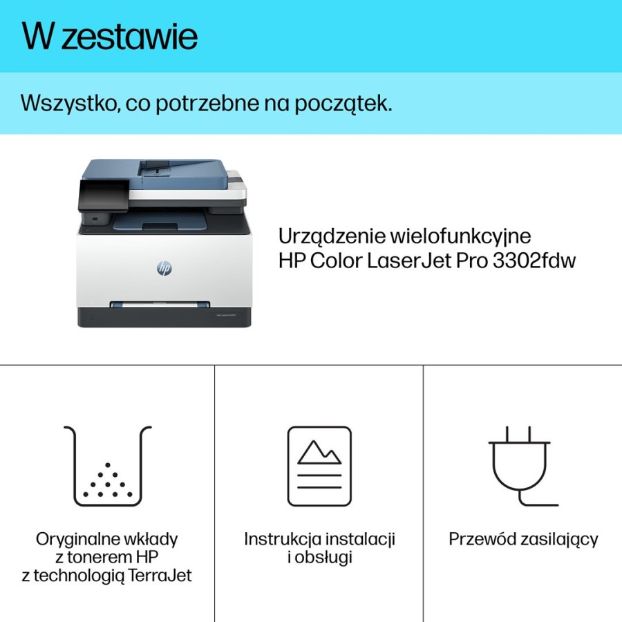 HP LaserJet Pro 3302fdw Tr�dl�st Multifunction Farve Printer, Kopimaskine, scanner; Dupleks #13