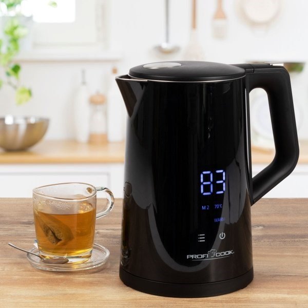 ProfiCook PC-WKS 1243 elkedel 1,7 L 2200 W Sort #13