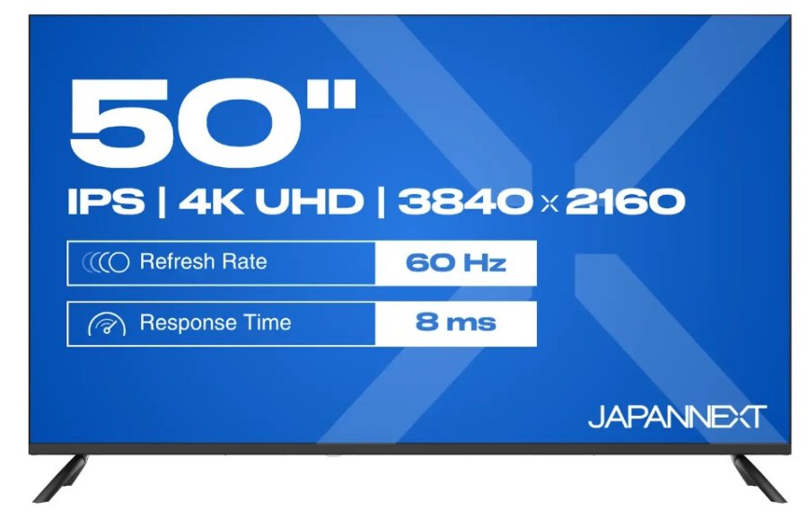 JAPANNEXT JN-IPS500UHD60F computersk�rm 127 cm (50