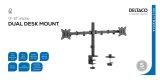 Deltaco ARM-0300-B tv-beslag 81,3 cm (32