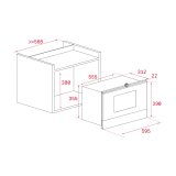 Teka ML 8220 BIS Hvid Grill mikroovn Indbygget 22 L 2500 W #5