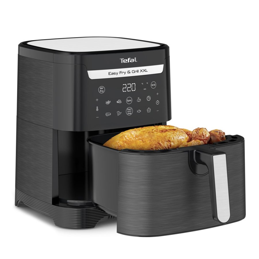 Tefal Easy Fry & Grill EY8018 6,5 L Enkeltst�ende 1830 W Varmluftsteger Sort #13