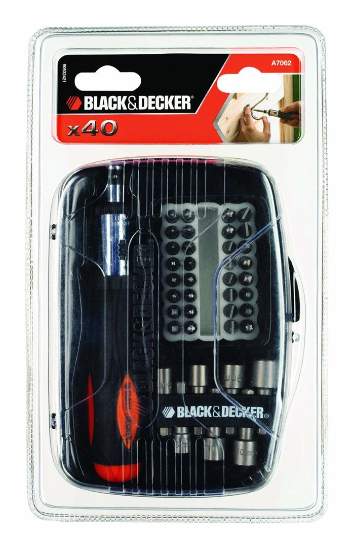 Black & Decker A7062 manuel skruetrkker Multi-bit skruetrkker Skralde skruetrkker #1