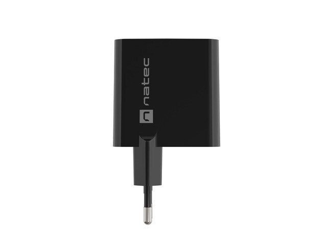 NATEC RIBERA GAN CHARGER 1x USB-A + 1x USB-C 45W SORT #3