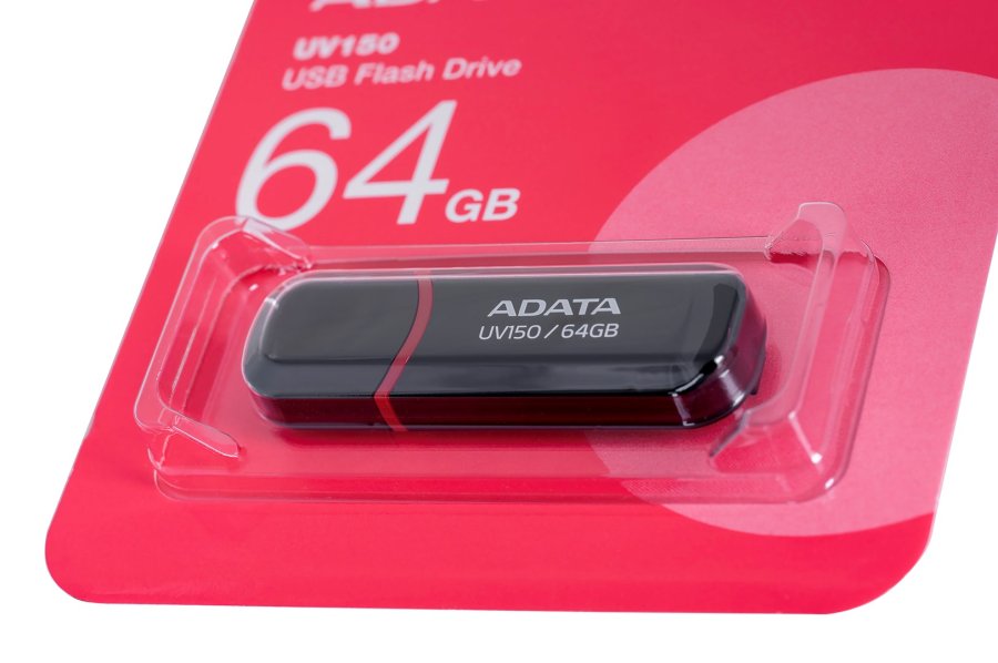 ADATA 64GB DashDrive UV150 USB-ngle USB Type-A 3.2 Gen 1 (3.1 Gen 1) Sort #4
