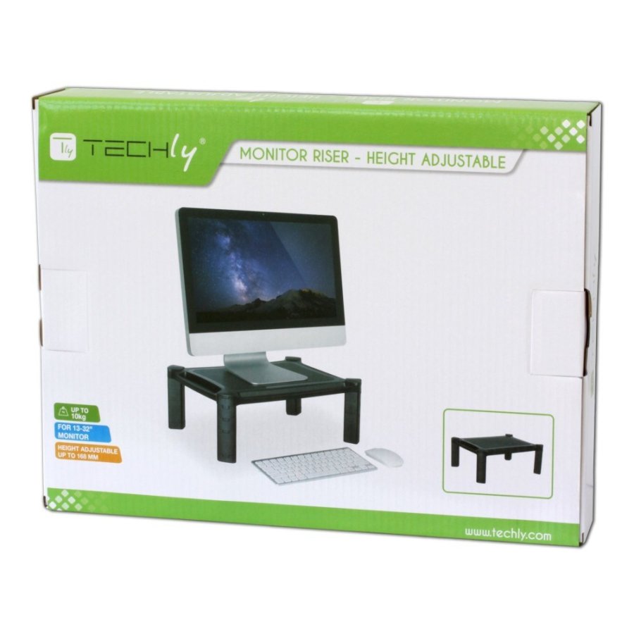 Techly ICA-MS 401 desktop arbejdsplads med siddestativ #2