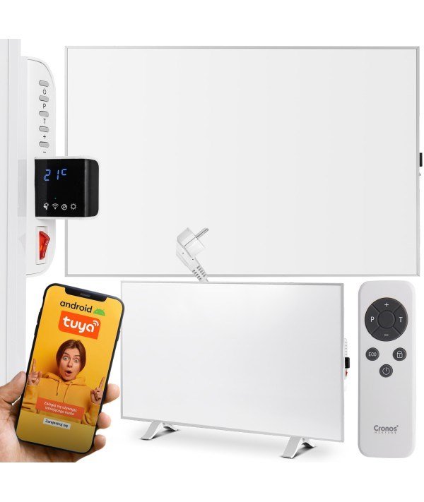 Cronos Synthelith Pro CRP-980TWP 980W gray infrared heater with WiFi and remote control #1
