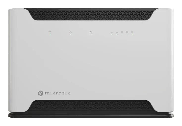 Mikrotik Chateau LTE7 tr�dl�s router Gigabit Ethernet Dual-band (2,4 GHz / 5 GHz) 4G Sort, Hvid #1