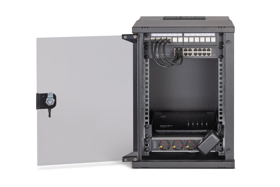 Digitus DN-49103-SET stativ 9U Vgmonteret stativ Sort #2