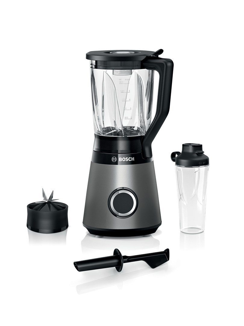 Bosch MMB6174S r�remaskine og mikser Bordmixer 1200 W Sort, Metallic, Transparent #1