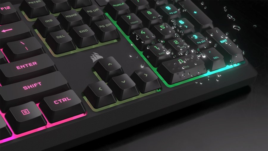 Corsair K55 CORE RGB tastatur Spil USB QWERTY US engelsk Sort #13