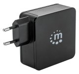 Manhattan 180214 oplader til mobil enhed Netbook, Tablet Sort Vekselstrm Indendrs #4
