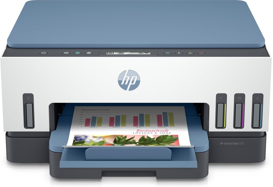 HP Smart Tank 725 All-in-One Termisk inkjet A4 4800 x 1200 dpi 15 sider pr. minut Wi-Fi #7