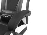 FURY Avenger M+ Universal gamingstol Polstret sde Sort, Hvid #12