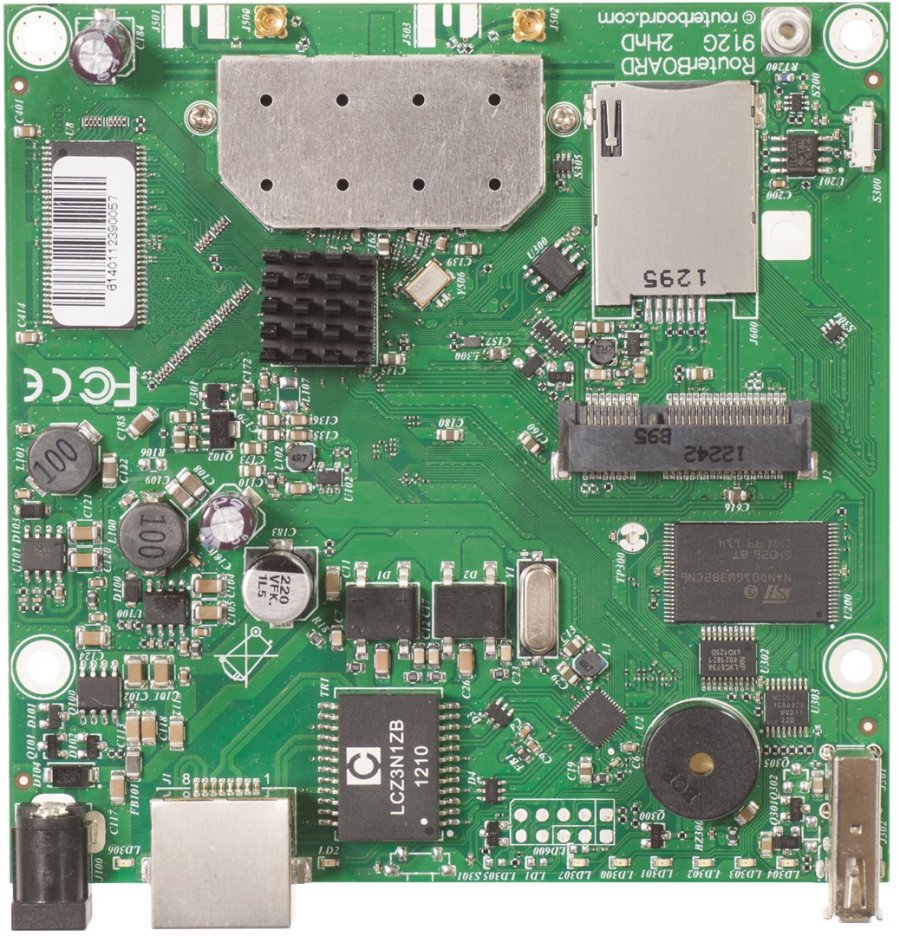 Mikrotik RB912UAG-2HPND reservedel til netv�rksudstyr Bundkort #1