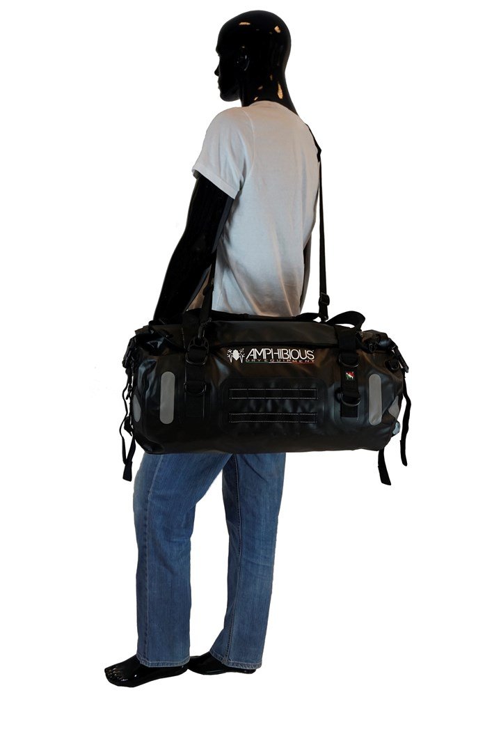 AMPHIBIOUS WATERPROOF BAG VOYAGER II 45L BLACK P/N: BS-2245.01 #11